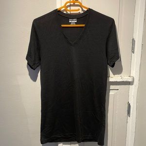 Black V-neck Shirt